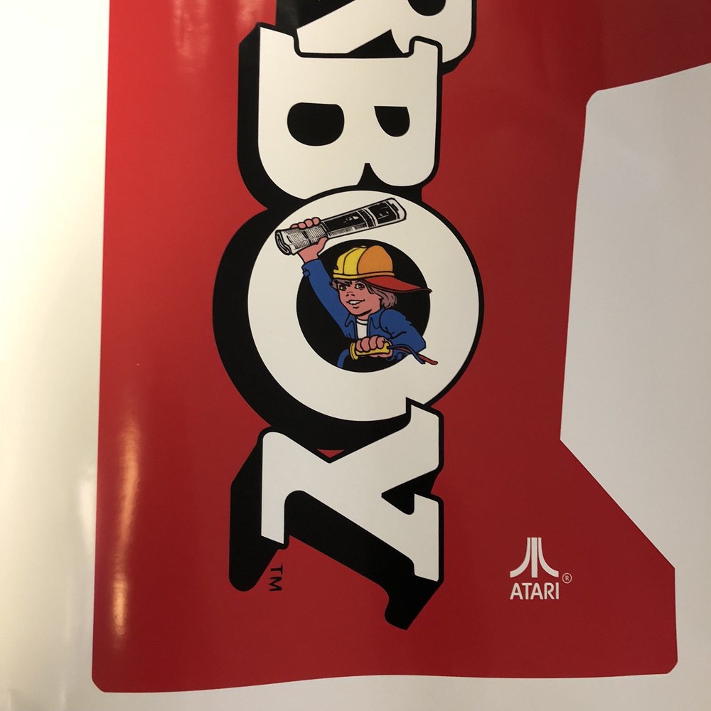 Paperboy Custom Side Art - Arcade Video Game - Atari System 1 Dedicated Cab