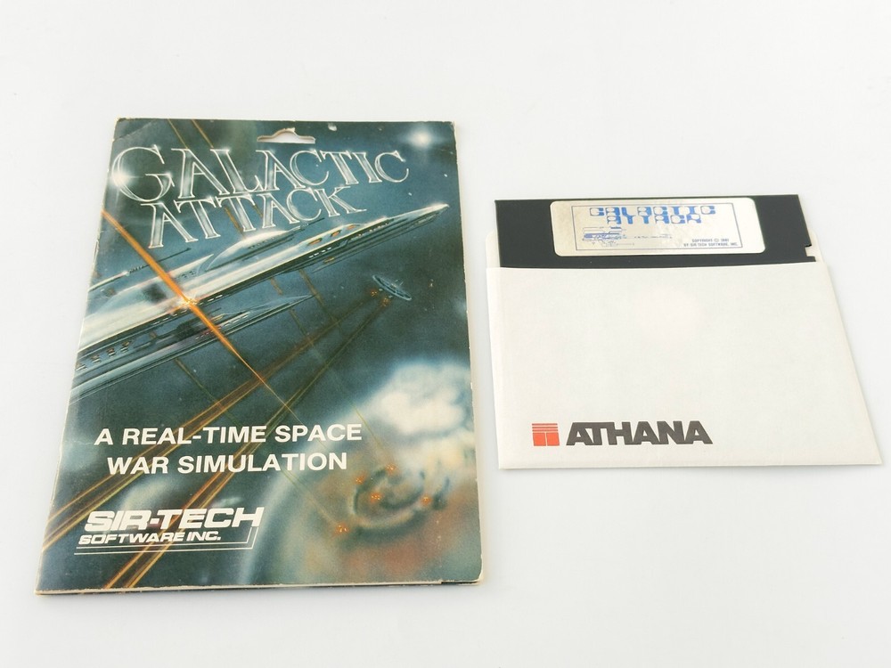 Galactic Attack - Sir-Tech - 1982 / Apple II