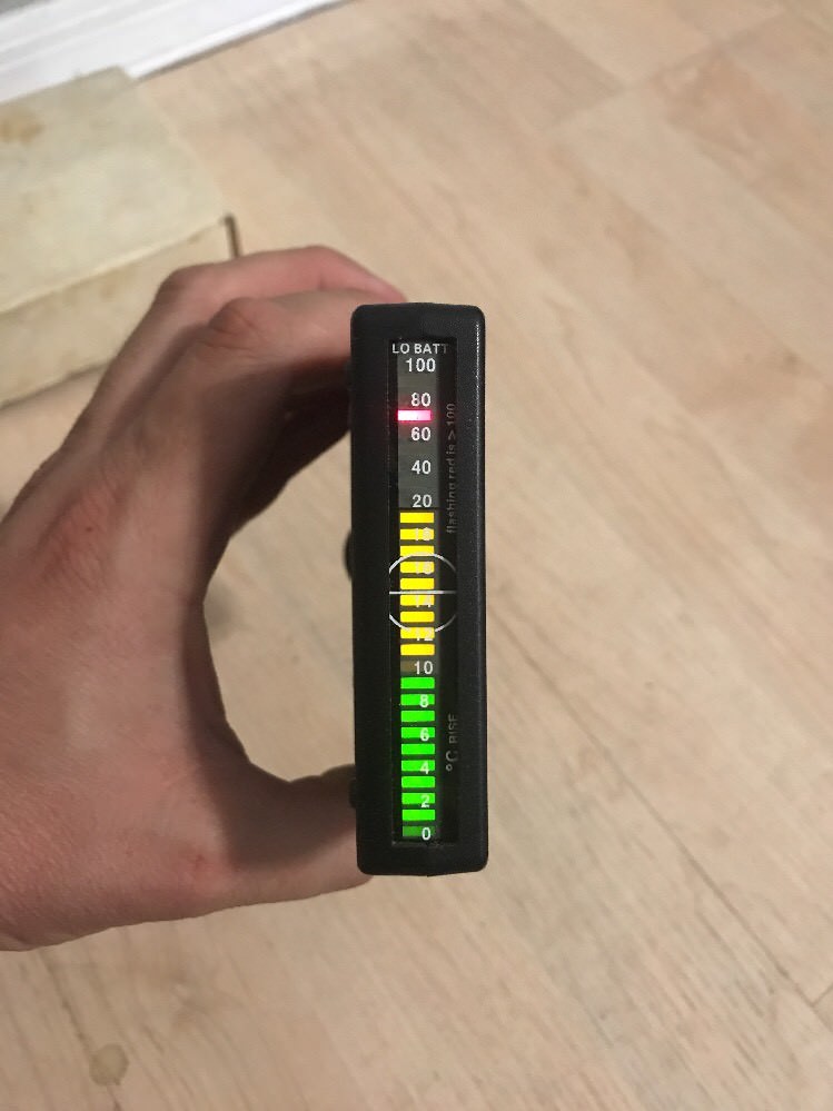 Exergen Microscanner E Autozero Infrared IR Scanner Electrical Inspection Meter