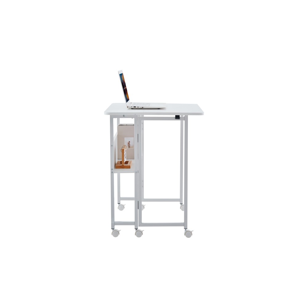Foldable Desk-Compact Writing/Computer Table-Small Space Solution,Lightweight