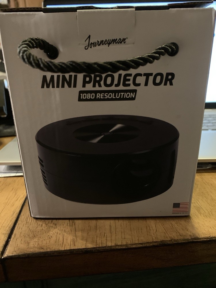 Journeyman Mini Projector 1080P Resolution New in Box