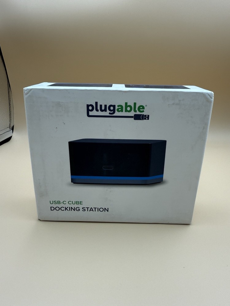 PLUGABLE TECHNOLOGIES UD-CUBE PLUGABLE UD-CUBE USB C MINI DOCKING STATION