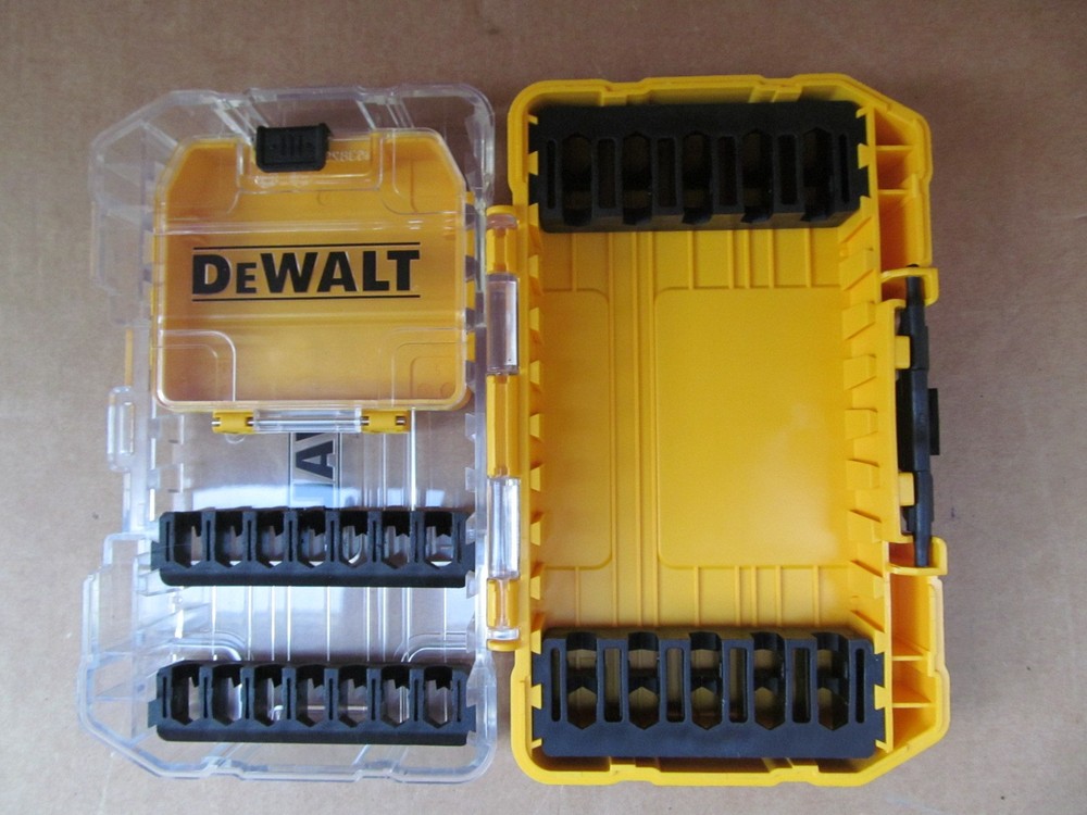 Empty Dewalt Tough Case stackable w/ storage