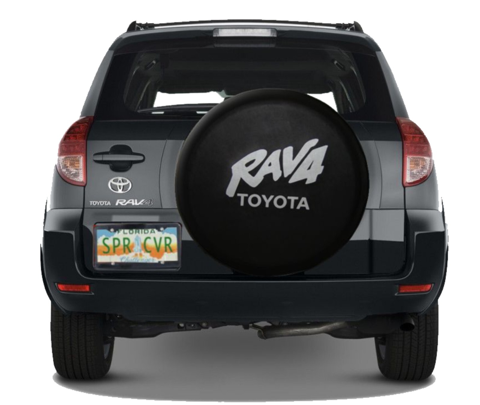 SpareCover® Classic Series - 28" Black Tire Cover fits Toyota Rav4