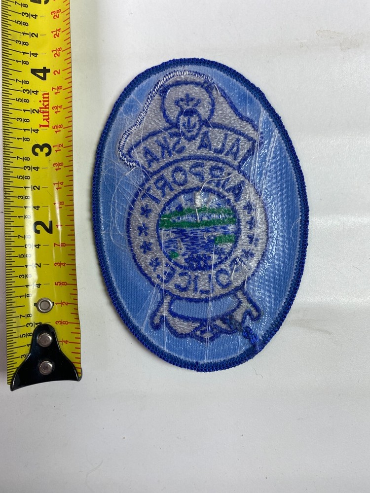 Airport Police Alaska AK Patch O7