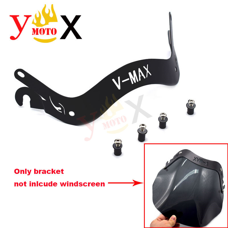 VMAX Windscreen Bracket Windshield Holder For Yamaha Cruiser VMAX1200 V-MAX1200