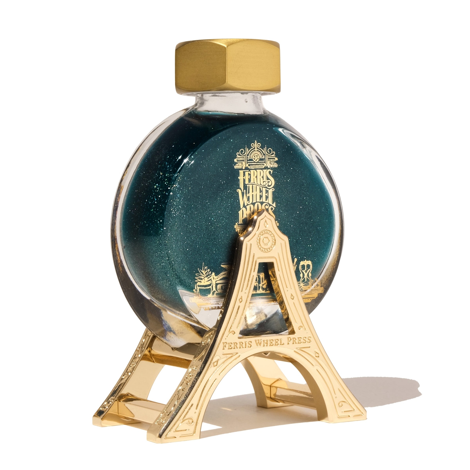 Ferris Wheel Press 38ml Ink Carriage Gold Polished Edition