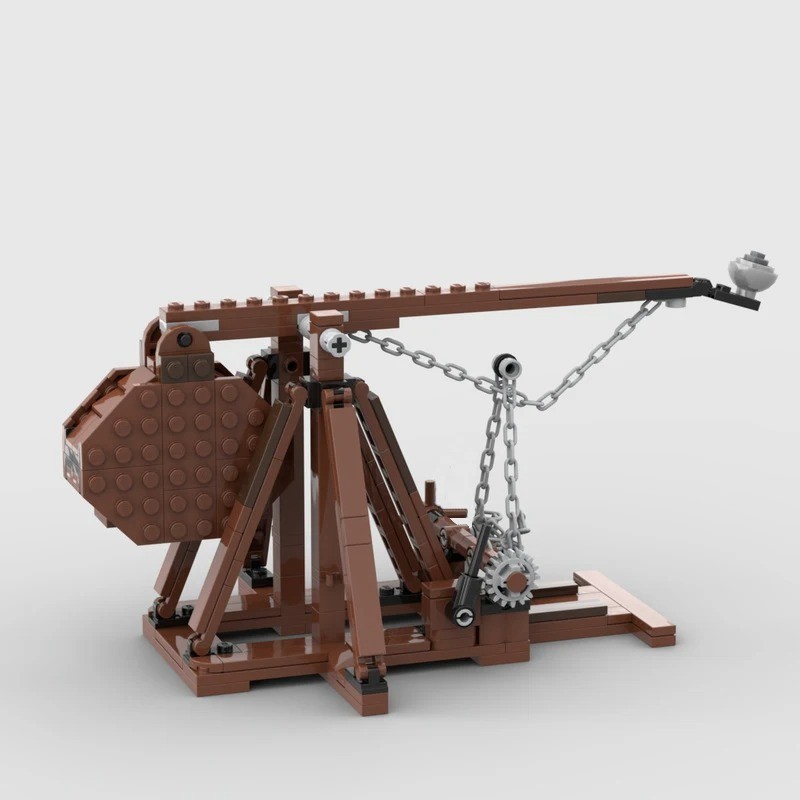 Unique Medieval Catapult Building Block Set 304PCS
