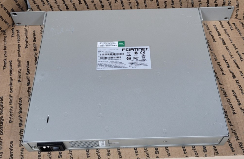 Fortinet FortiGate-110C FG-110C Router Firewall Security Appliance (TESTED)