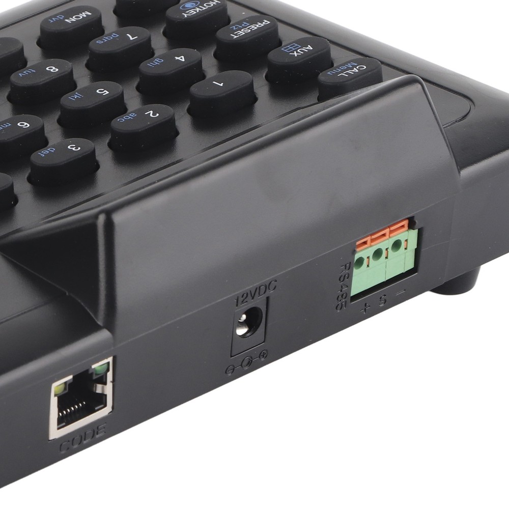 EU Plug 3D PTZ Camera Controller Strong Compatibility LCD Display With Joystick