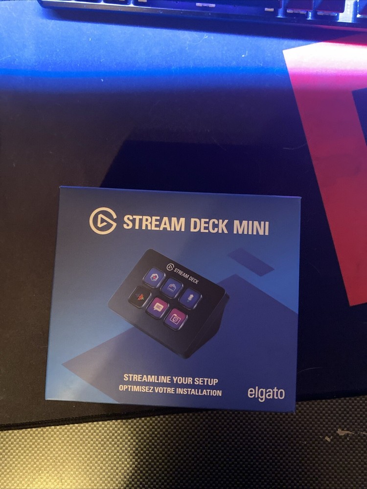 Elgato Stream Deck Mini | Live Content Creation Controller with 6 Keys, Black