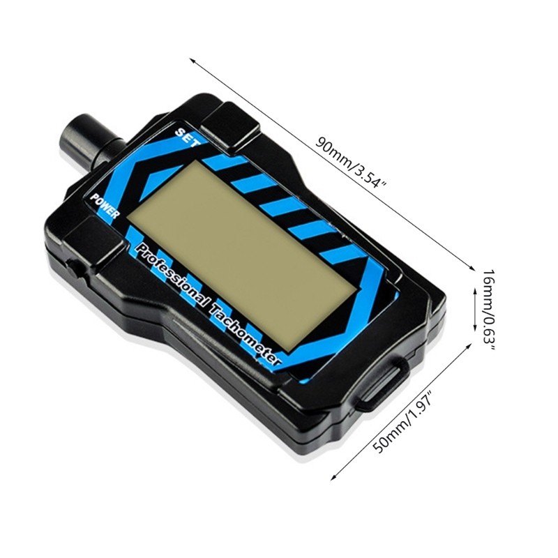 LED Digital Display for Testing Propellers Speed Handheld Speed Meter