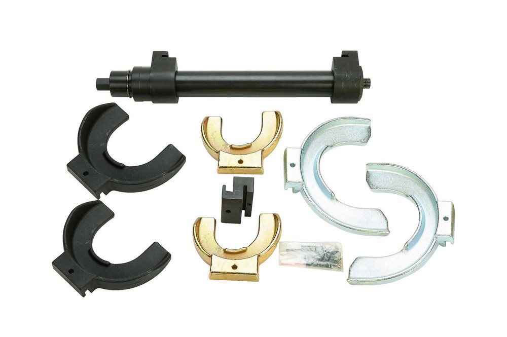 8MILELAKE Macpherson Strut Spring Compressor Kit Interchangeable Fork Coil Ex...