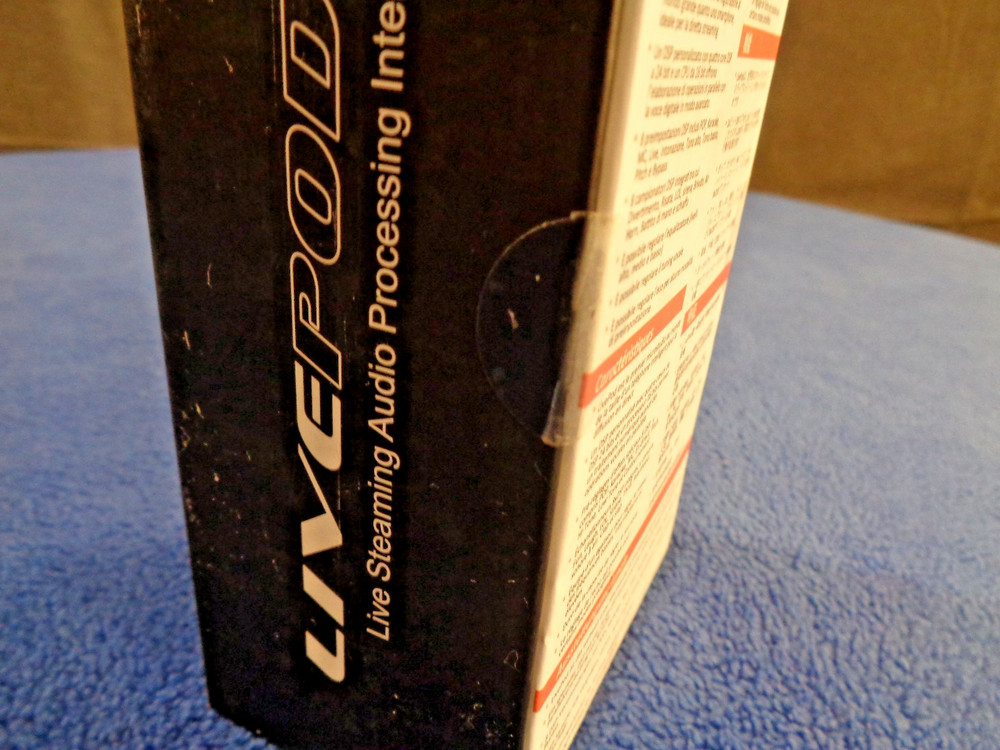 Icon Pro Audio LivePod Plus Livestreaming Audio Interface - NEW SEALED