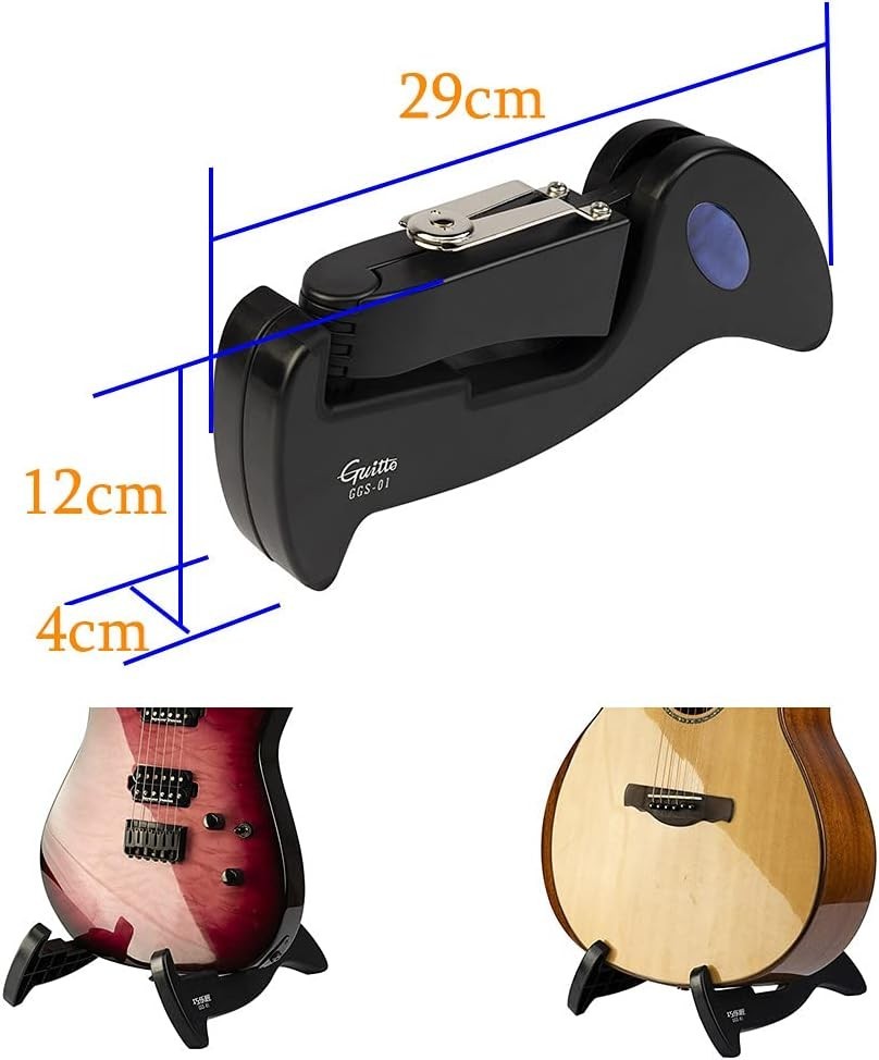 Universal Guitar Tripod Stand - Lightweight & Scratch-Proof for Secure Support