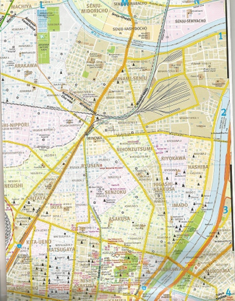 Tokyo, Japan by Periplus Maps.
