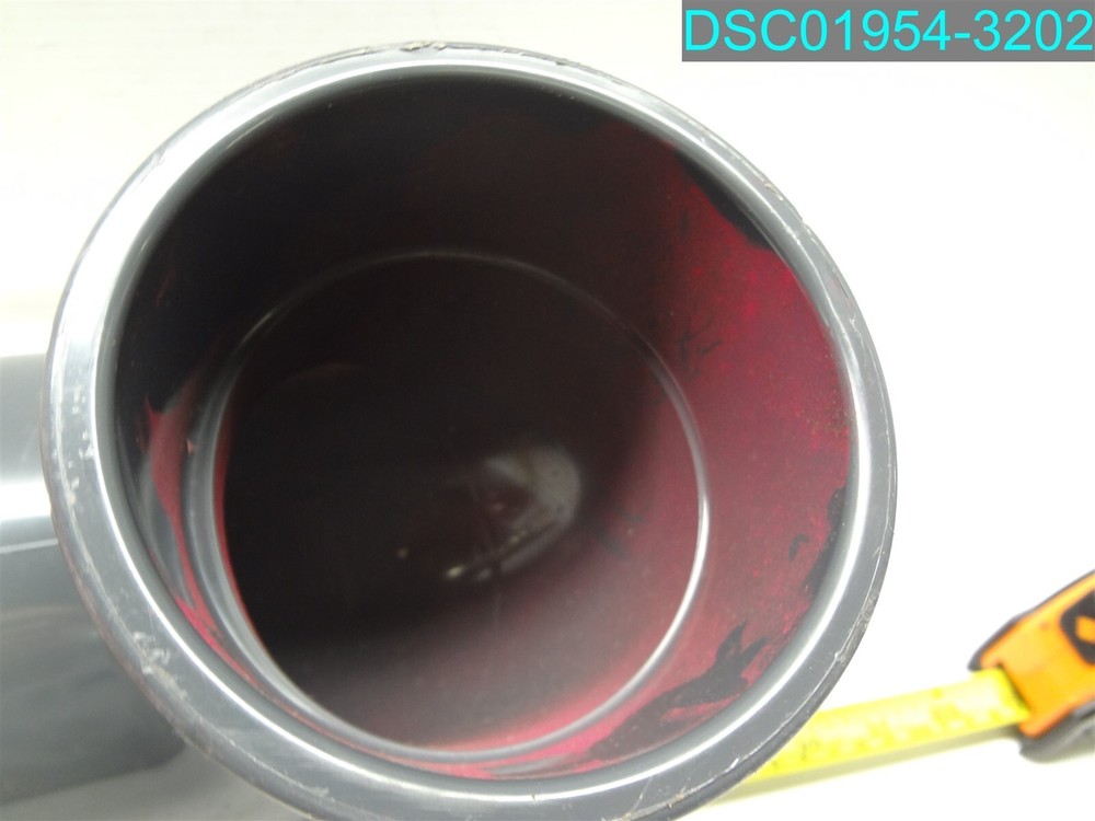 4" Schedule 80 PVC 90 Deg Elbow Socket, 806-040 Gray