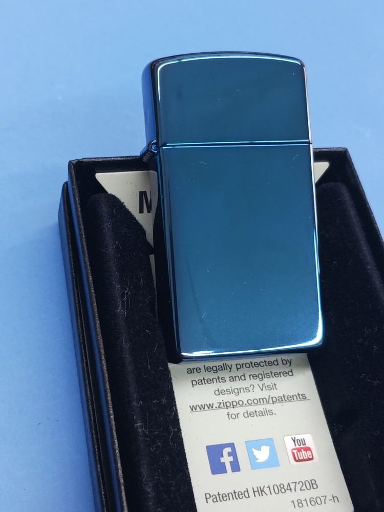 Zippo 20494 Slim Sapphire Finished