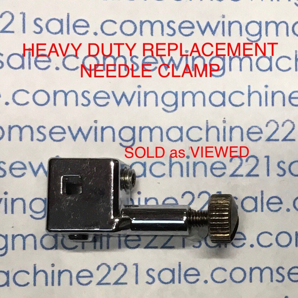 Viking Husqvarna #412 7738-01 NEEDLE CLAMP (bin-05)  (H/D Replacement) NEW 🇺🇸