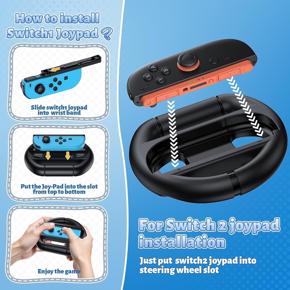 Nintendo Switch Lot of 4 items Switch Dock, Controller Case & Accessories