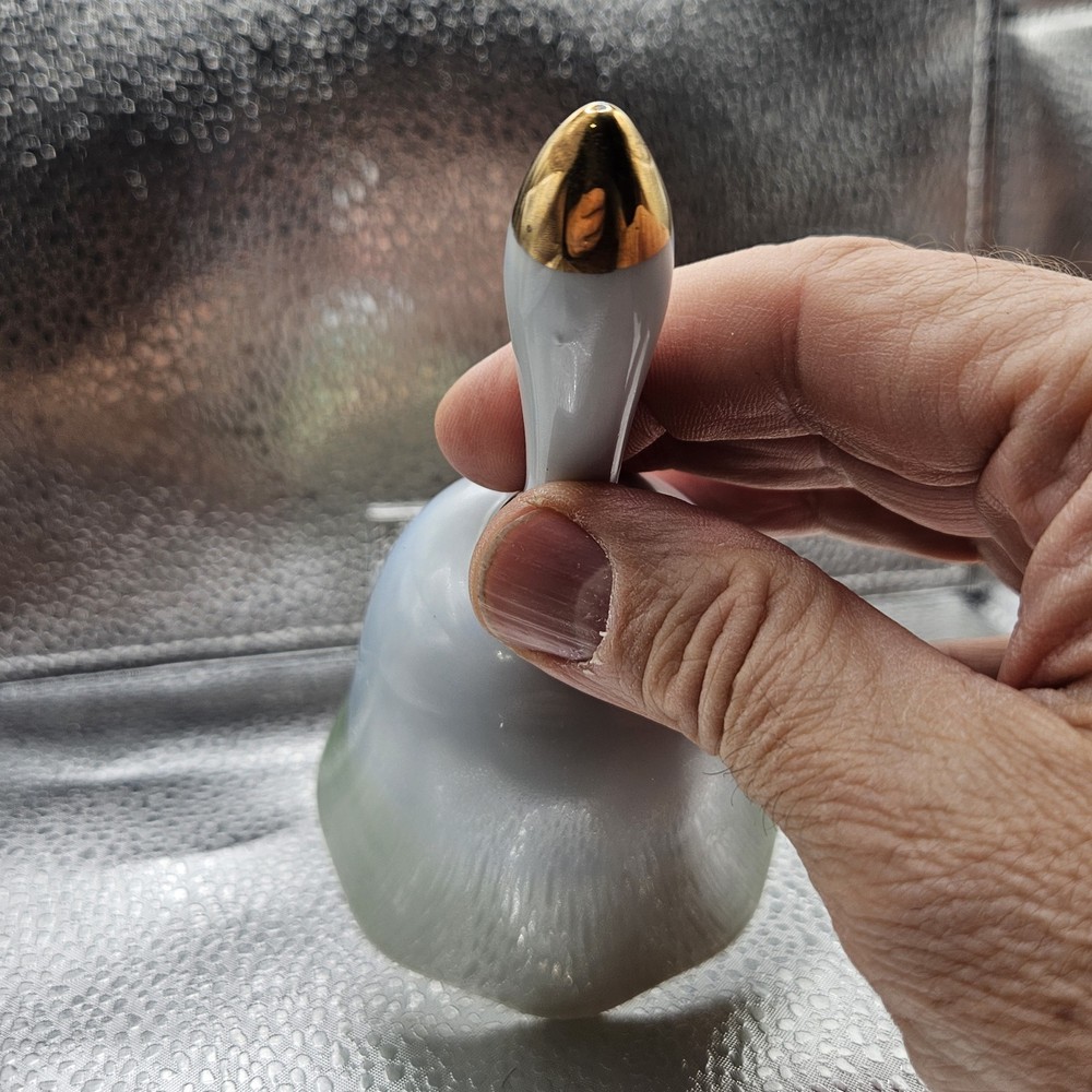 Covered Bridge Bell Porcelain