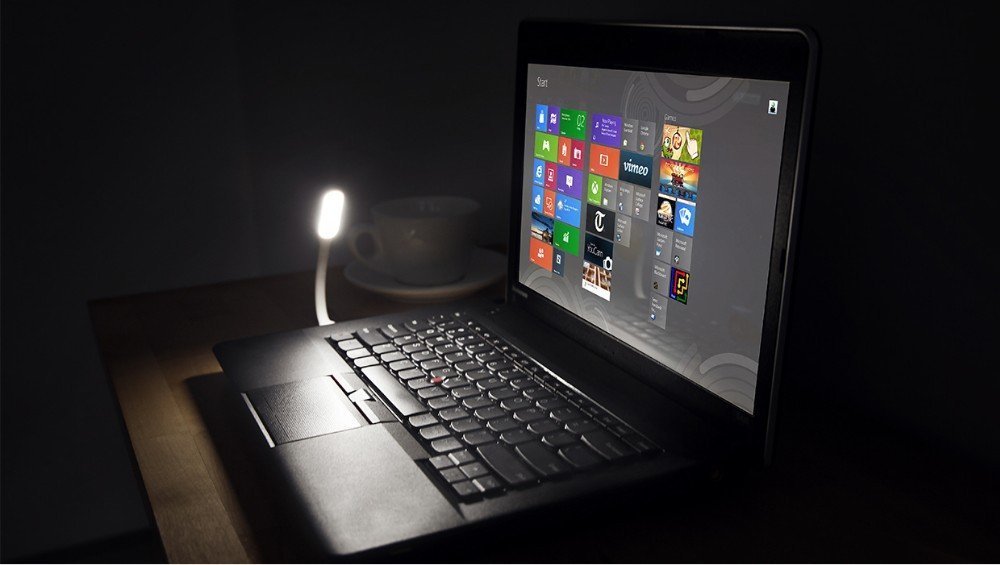 USB Reading Portable LED Light Lamp Powerbank Laptop Notebook PC Computer
