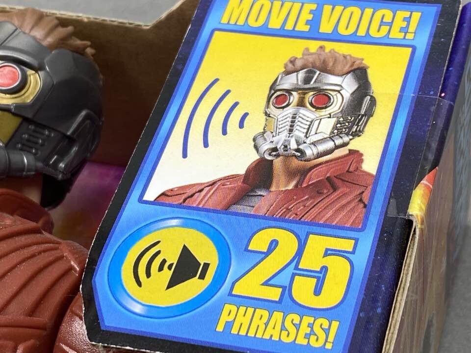 Star Lord 12" Figure Marvel Guardians of the Galaxy Vol 2 Music Mix Hasbro