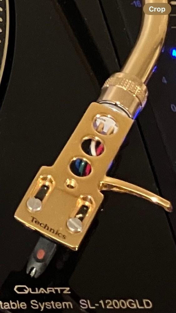 Technics sl-1200GLD Gold Headshell
