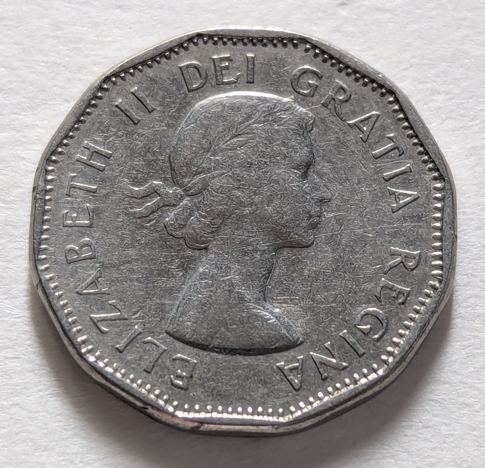 Canada, 1961, 5 Cents