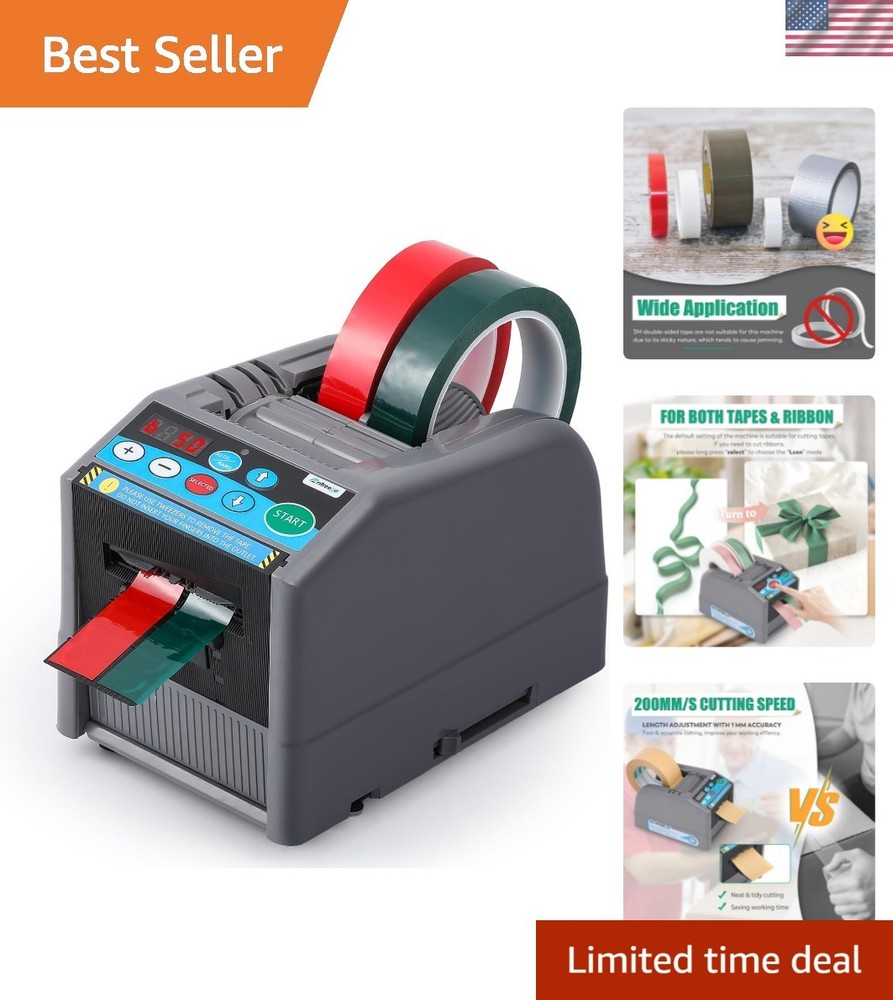 High-Efficiency Automatic Tape Dispenser - Safe & Easy Operation for Workspaces