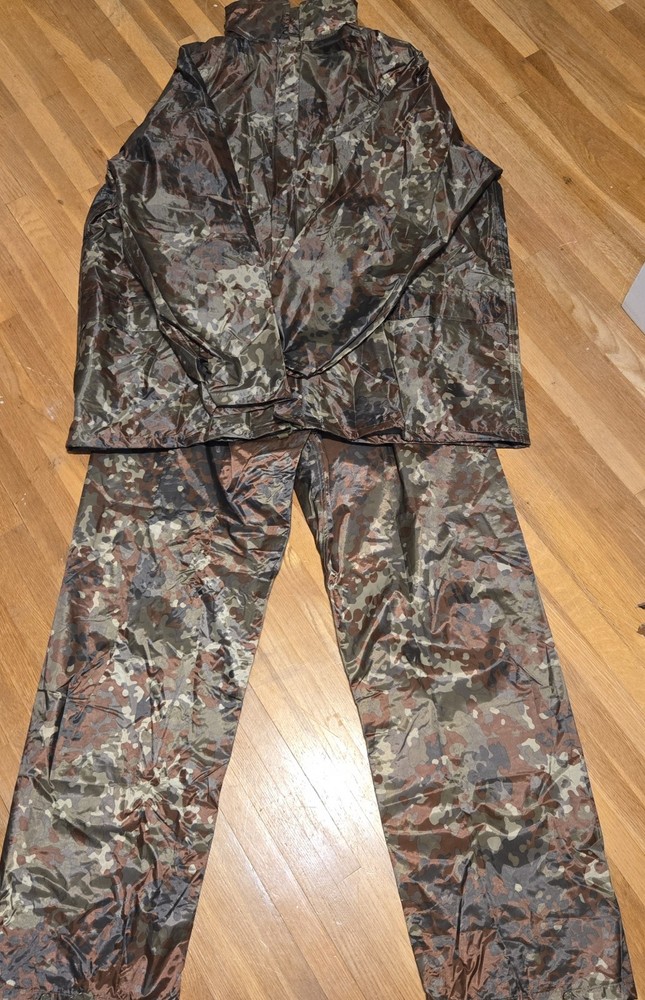 Mil-Tec Waterproof Suit Flecktarn, 3X