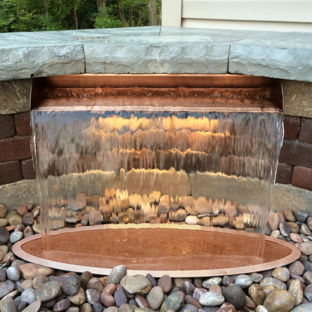 Atlantic Water Garden Copper 12" Splash Ring