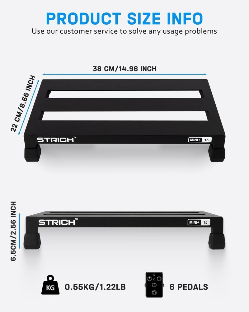 Professional Quality Pedal Board with Unique Angle Design