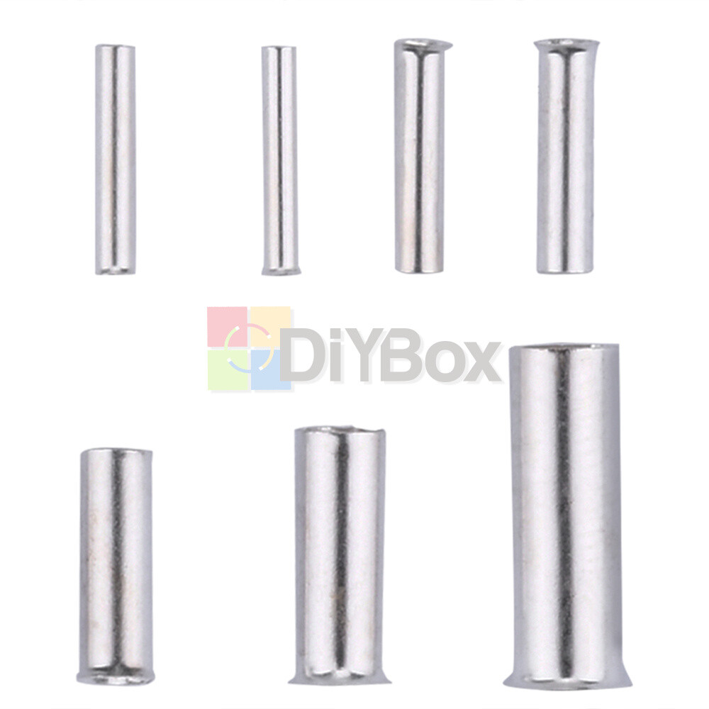 600Pcs 0.5-6mm² Bootlace Ferrules Kit Cord End Electrical Cable Crimp Terminals