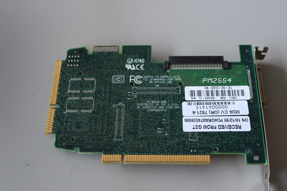 DPT PM2554 PCI Controller Card HA-0910-05-2C