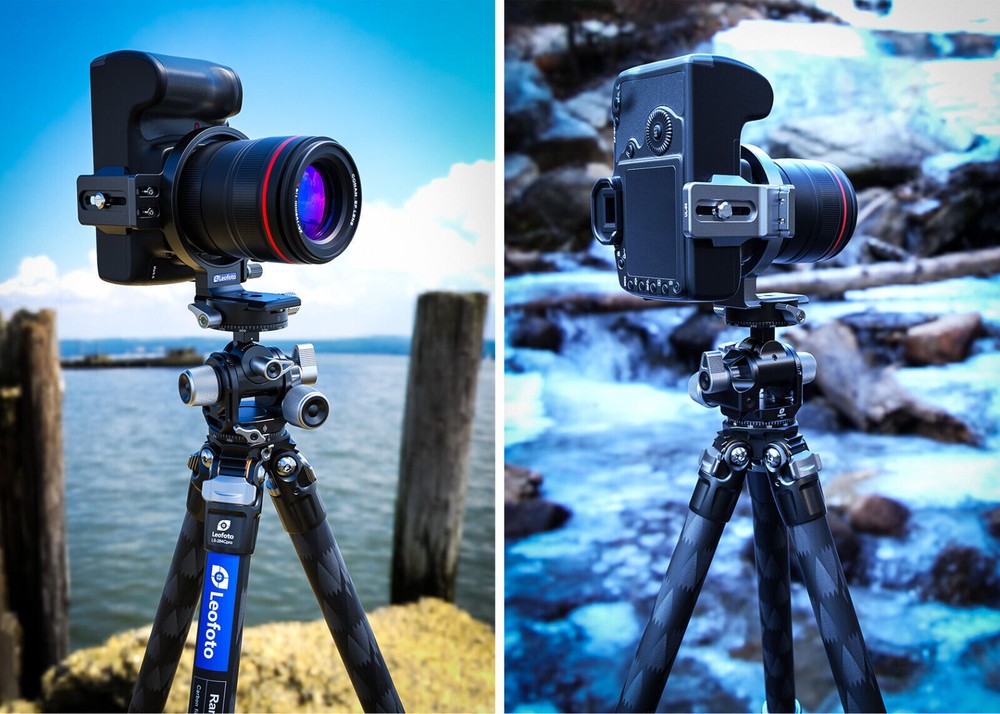 Leofoto UL-03 Rotating Bracket Silver | ARCA