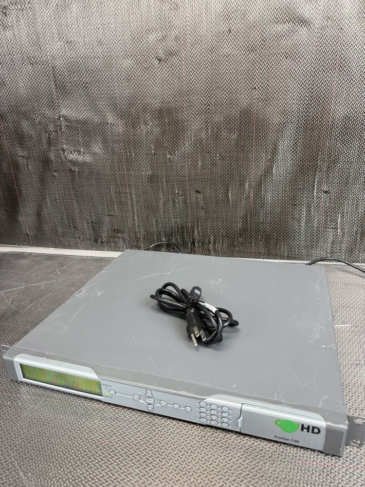 HARMONIC Multifunctional Integrated Receiver Decoder ProView-7100 *Read-Alarms*