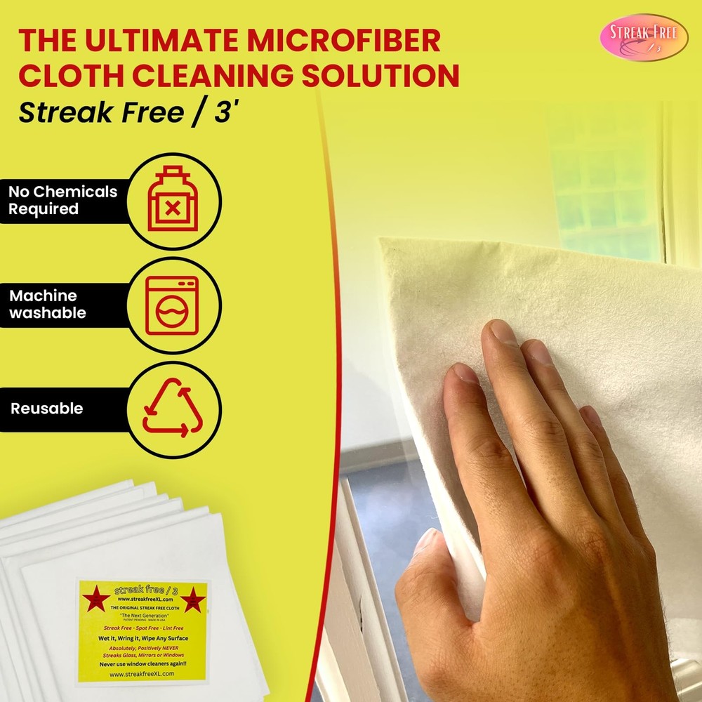 Microfiber Cloth Ã¢â‚¬Å“As Seen on TvÃ¢â‚¬Â 6 Pack
