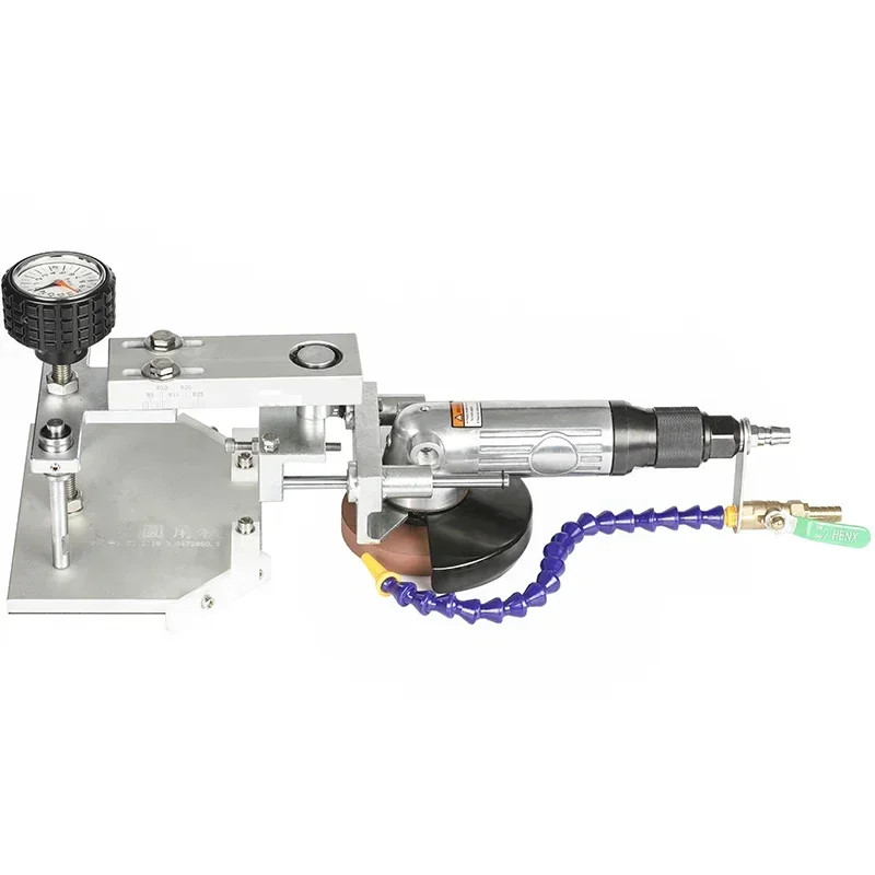 Pneumatic Glass Chamfering Machine, Small Safety Corner Grinding Machine