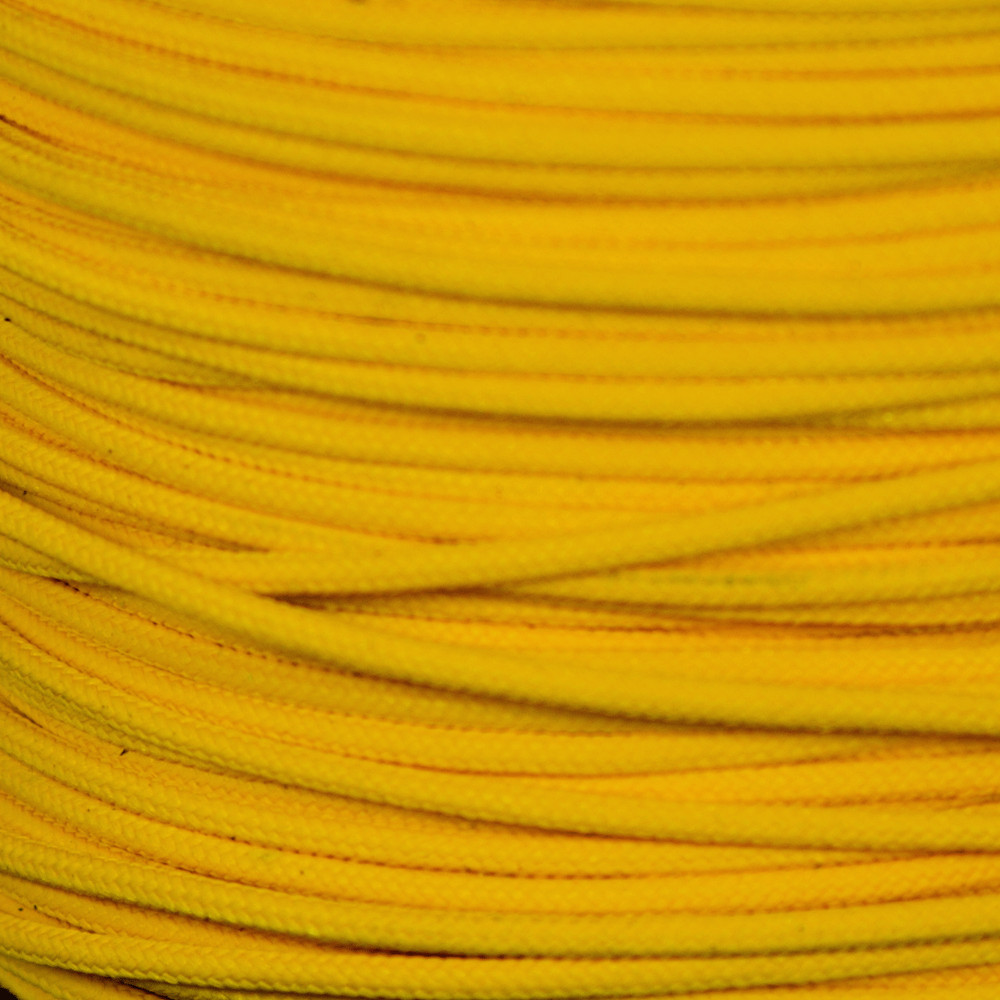 10'  BCY Yellow  #24 D Loop Material Archery Bowstring Rope Drop Away Cord