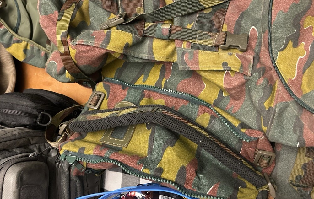 Belgian M97 "Jigsaw" Camo Rucksack