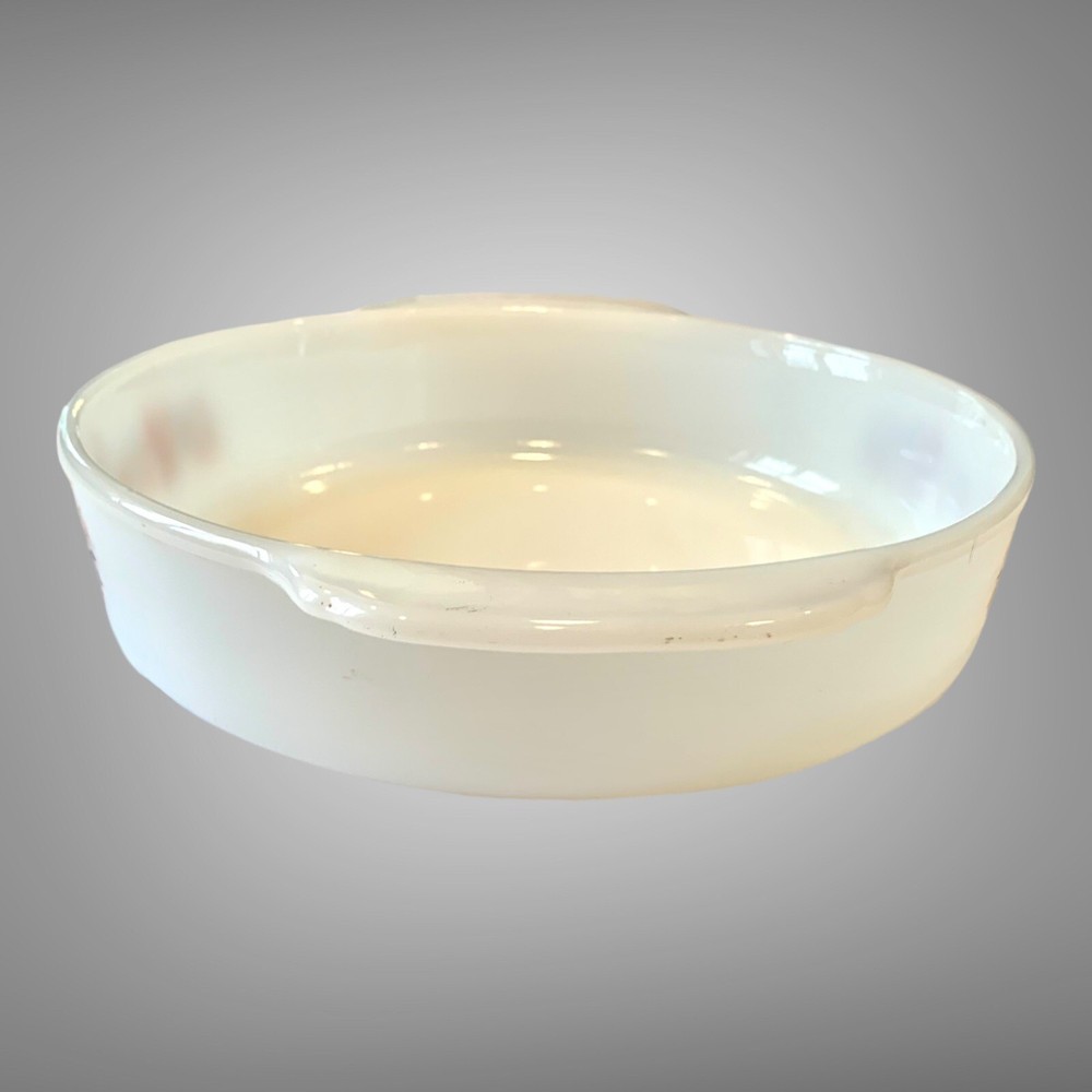 Vintage Fire King Primrose Round Cake Pan #450