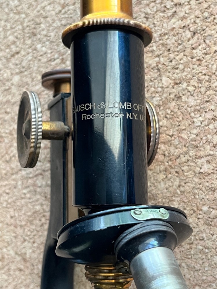 Vintage 1926 Bausch & Lomb Microscope