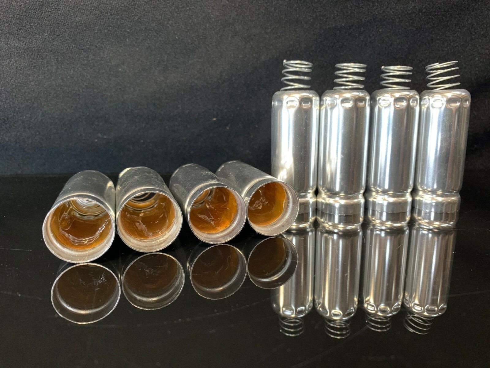 Spark Plug Wire Boot Heat Shield Protectors Set of 8 For LS & LT Engines Silver