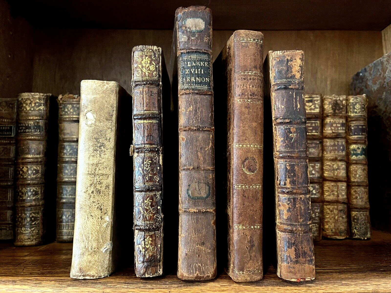 ENGLISH OLD BOOK FROM 1700s - Rare Historical Collectible Text from 18th Century