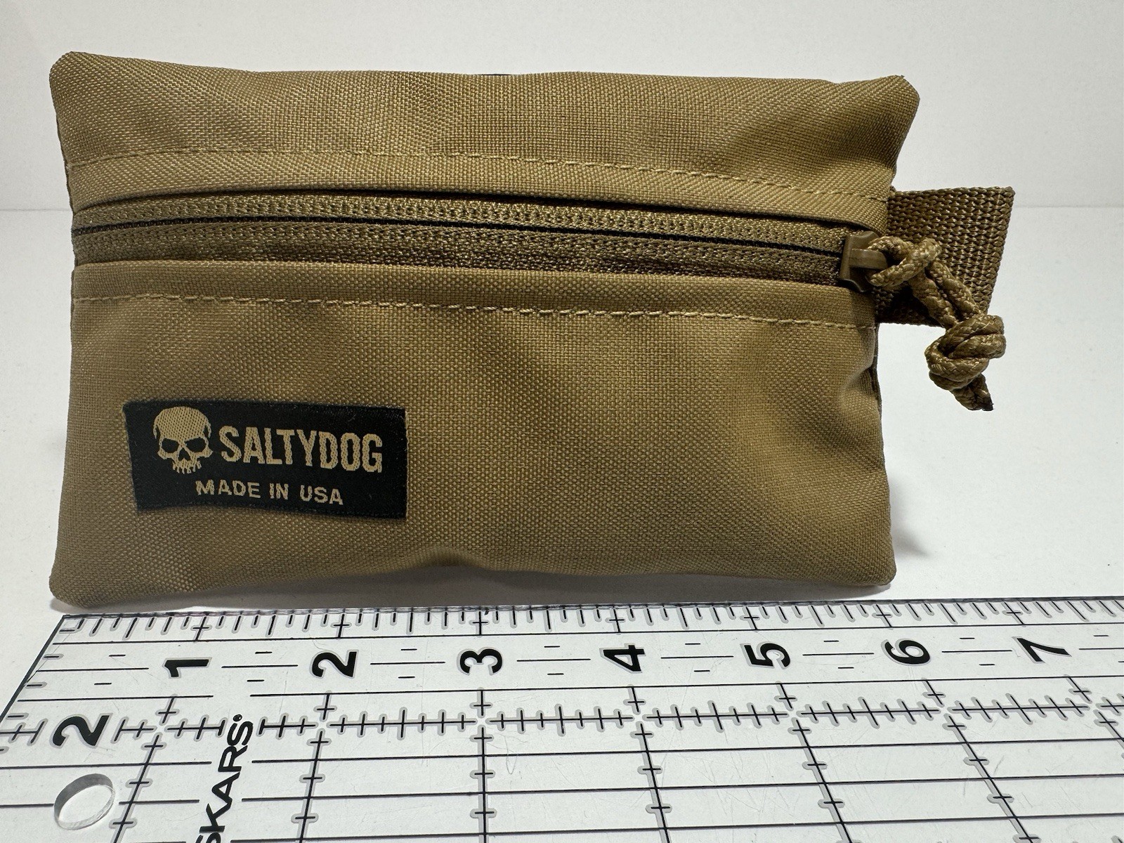 Saltydog USA Made 500D Cordura Zipper Utility Pouch 6x4 Tactical EDC