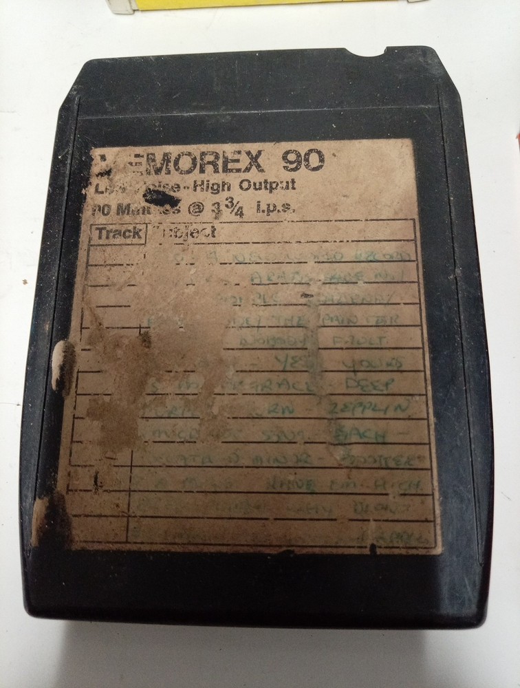 8 track tapes joblot Untested