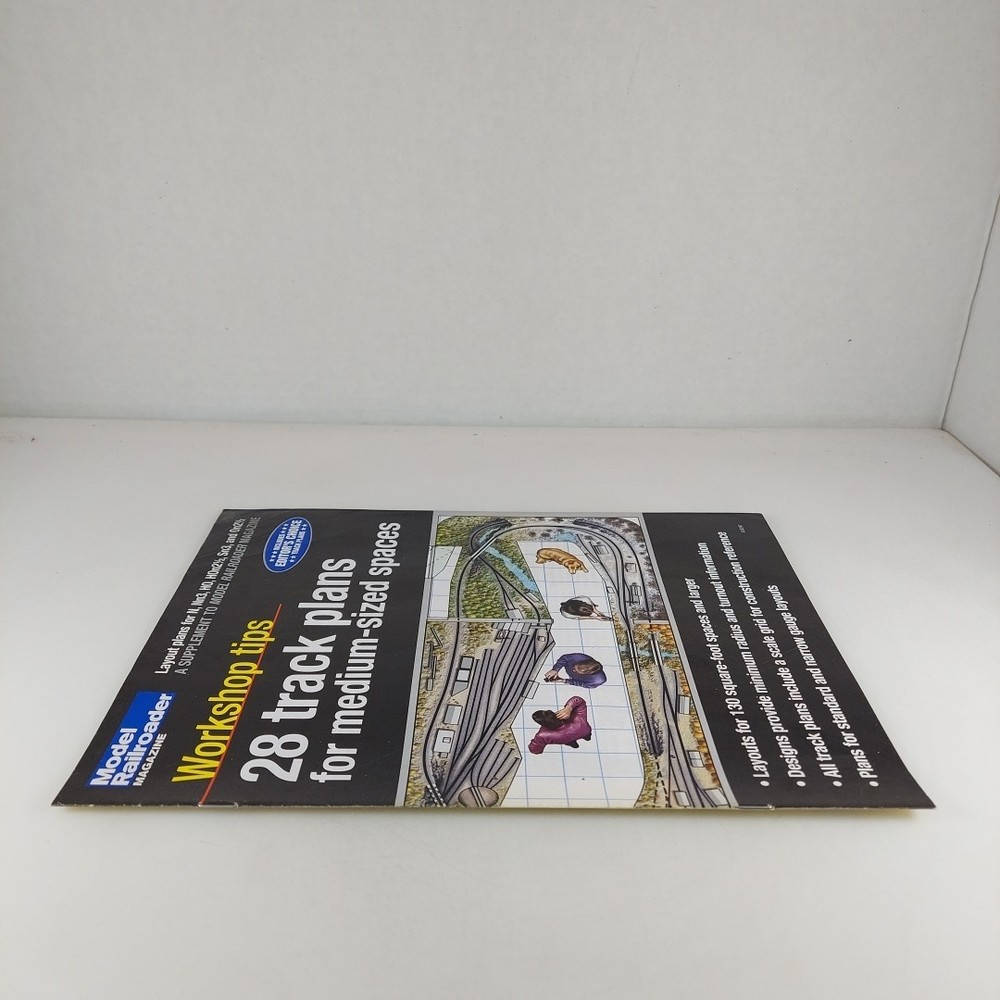 Model Railroader Supplement 28 Track Plans For Medium Sized Spaces