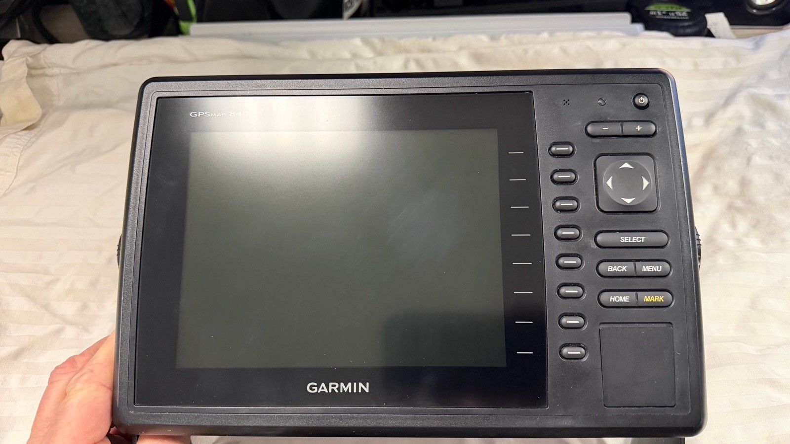 Garmin GPSMAP 840xs Chartplotter MFD Display w/ SunCover and cord