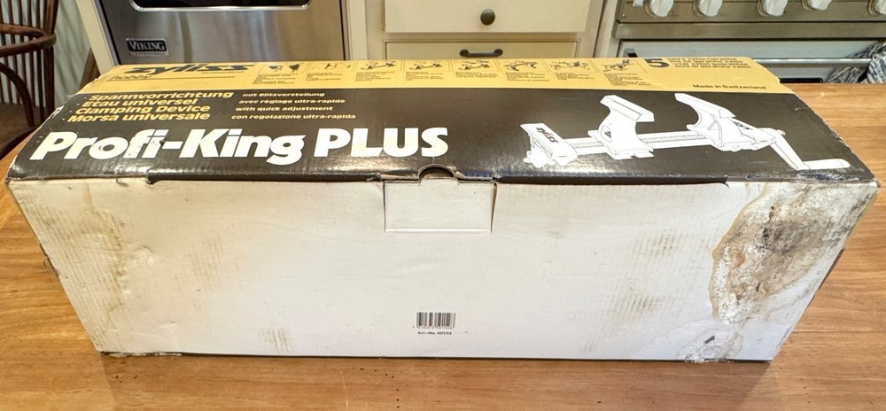 Zyliss Profi-King PLUS Universal Claiming Device - complete and pristine!